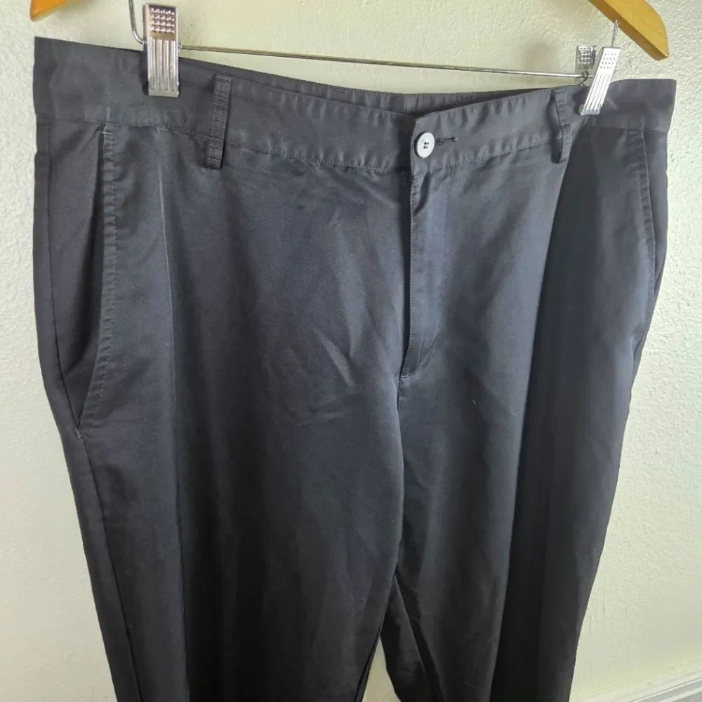 Men's Adidas Climalite Active Outdoor Golf Black Pants Size 36x32